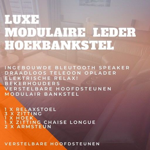 New corner sofa with electric recliner and many more extras