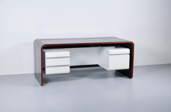 Image 1 of Oficina Rosewood, Michel Boyer, edición TFM, década de 1970, Banco Rothschild