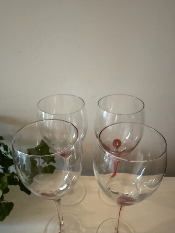 Copas de Vino Luminarc Pop Art Red Drip – Vasos y jarras, Cristal (photo 3 of 5)
