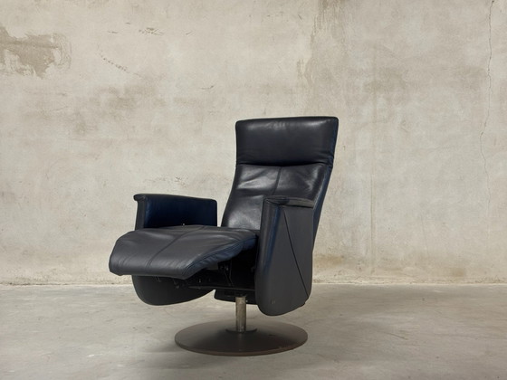 Prominent – Verstelbare relaxstoel, Leer, Metaal (photo 2 of 9)
