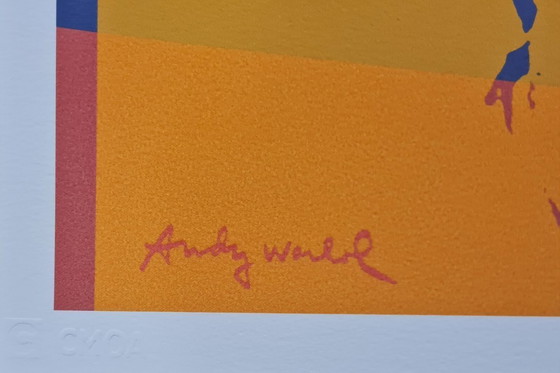 Image 1 of Según Andy Warhol, Elvis Presley, década de 1980, litografía