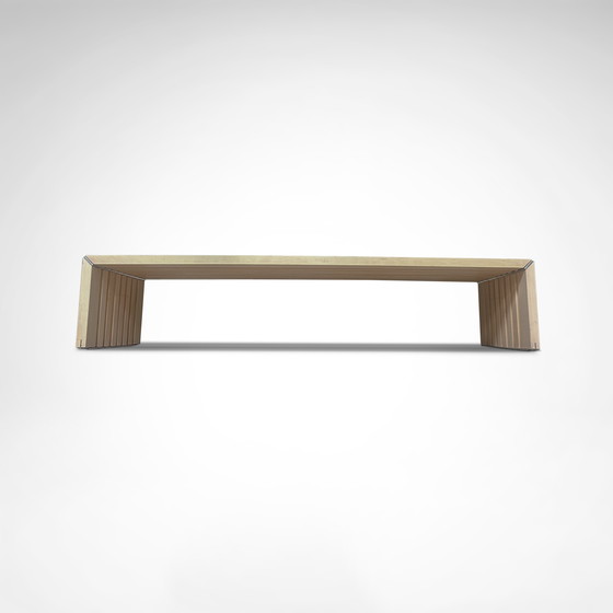 Image 1 of Banc Passe Partout en frêne à lattes par Walter Antonis pour Arspect 1970