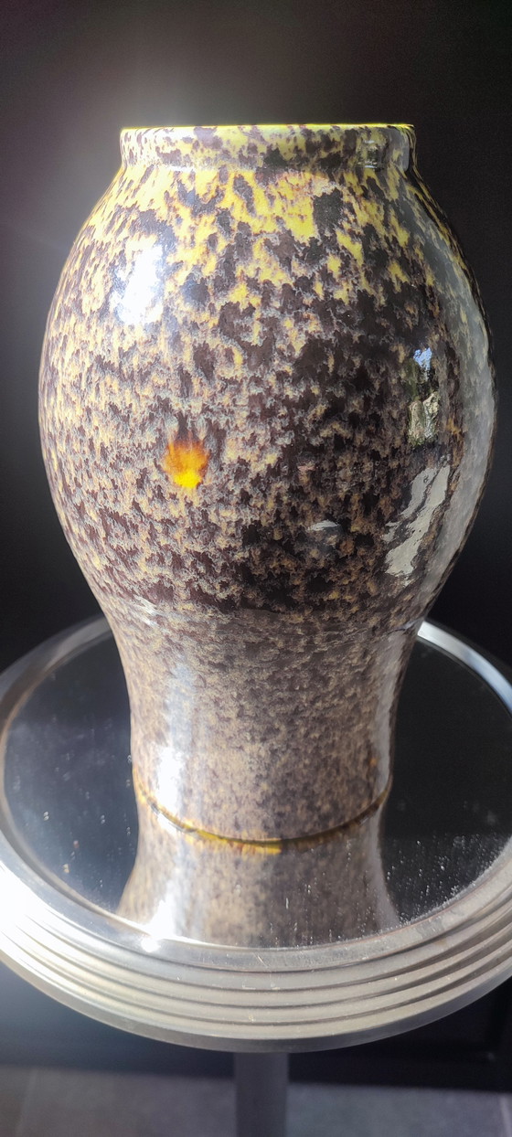 Image 1 of Jarrón balaustre con cabeza de toro Accolay KC n.° 5