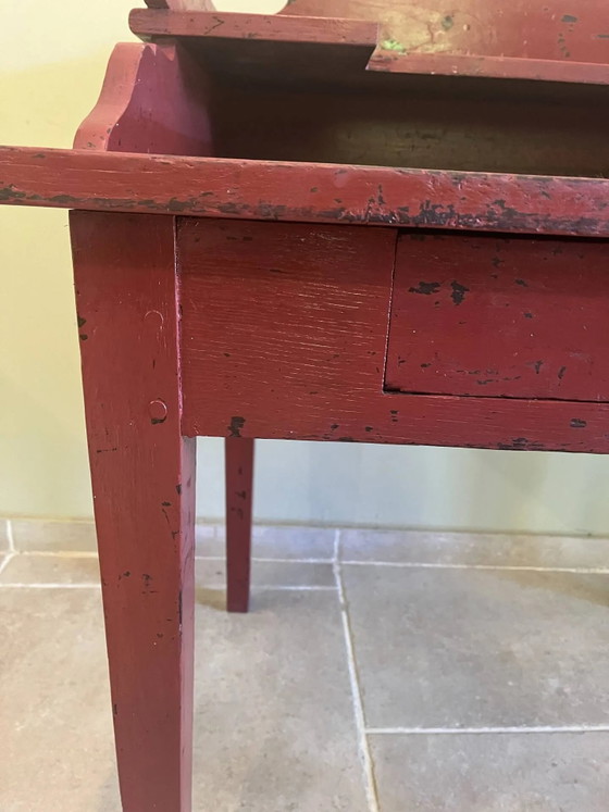 Escritorio antiguo de roble con niveles – Wood (photo 9 of 19)