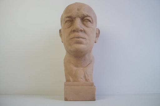 Buste van Edvard Beneš, president van Tsjechoslowakije, 1946