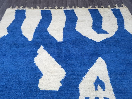 Traditioneller blauer Wollteppich 250/300 cm – Teppiche & Läufer, Wool (photo 8 of 10)