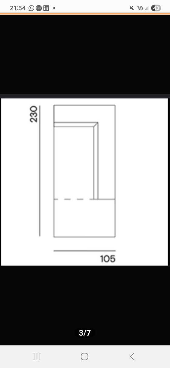 Image 1 of FEST Amsterdam - Dunbar longchair in Royal 56 petrol