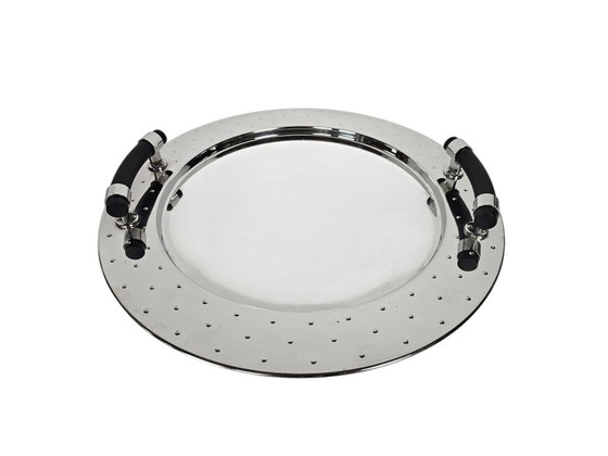 Alessi - design Michael Graves - vassoio - acciaio inossidabile - Memphis Milano - 1994 – Accessori da tavola (photo 6 of 8)