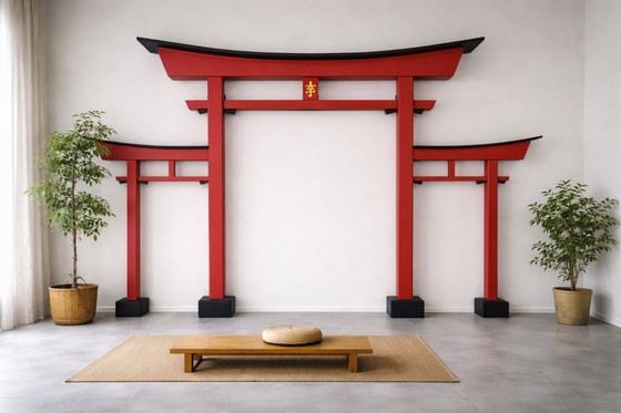 Image 1 of Japanisches MIVA Torii Tor für Garten und Anlagen 630 x 268 cm