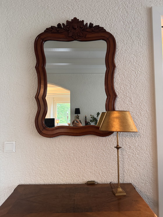 Image 1 of Antieke consoletafel met spiegel - Elegante set in klassieke stijl