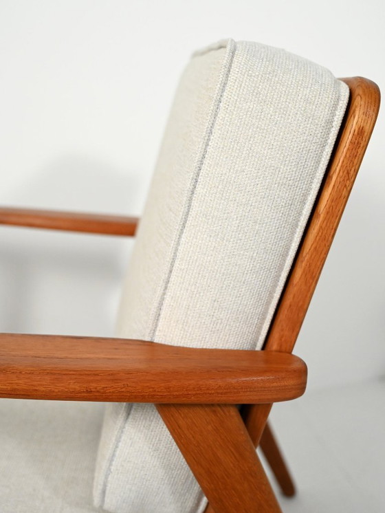 Image 1 of Een paar teakhouten fauteuils van Thomas Harlev, 1957