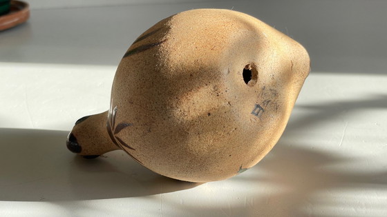 Image 1 of BIRD Handmade stoneware Mexico VINTAGE