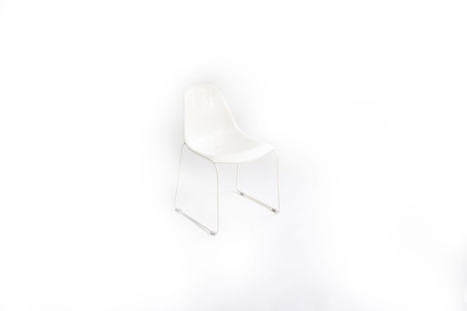 CONNUBIA fiberglass skid-base chair