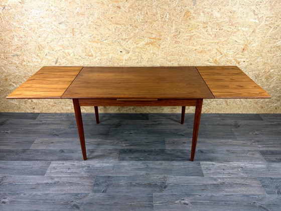 Image 1 of 1960s/70s Teak Dining Table, Danish Modern Design, Denmark