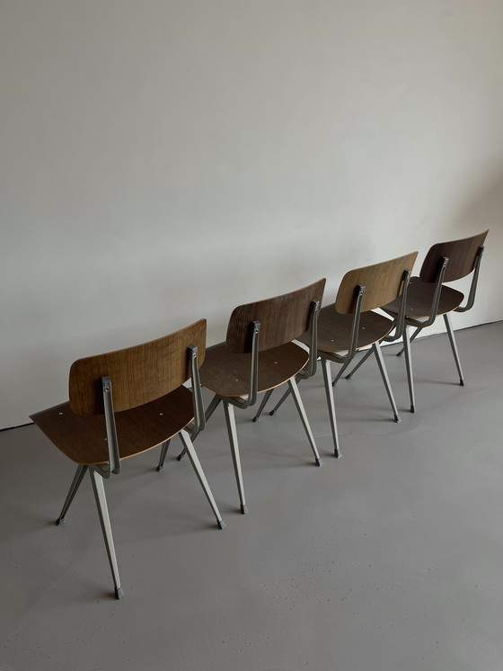 Image 1 of Hay Friso Kramer 1x Pyramid table + 4x Result chairs