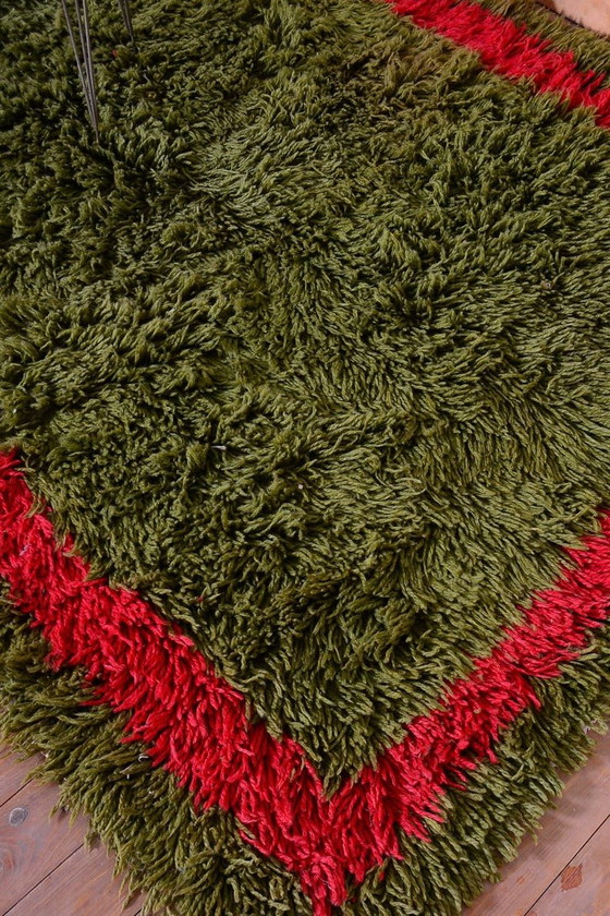 Image 1 of Handgemaakt vloerkleed van puur wol, traditioneel vakmanschap, 150x250 cm