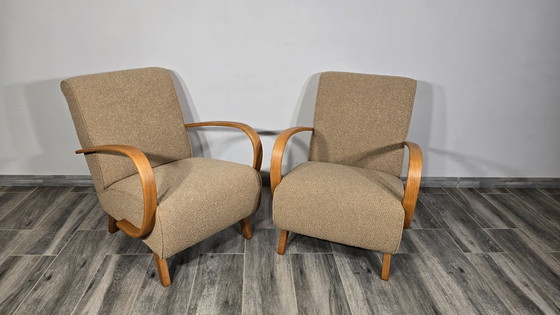 Image 1 of Lounge Chairs from Jindrich Halabala, Set of 2