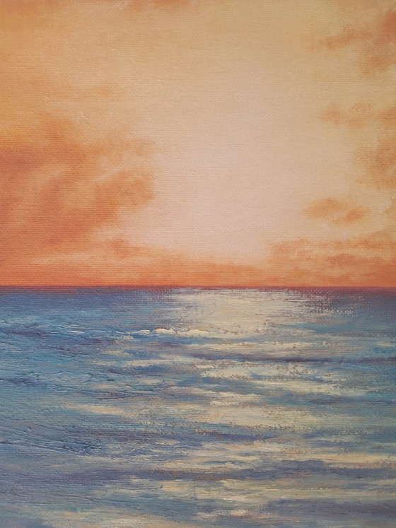 Irina Gauss - Sunrise - Artist's Painting – Paintings & Drawings, Canvas (photo 2 of 13)