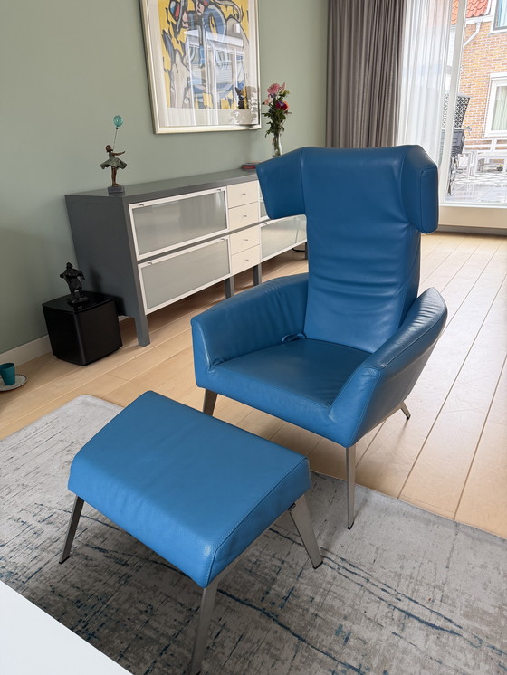 Image 1 of Leloux Elixer design fauteuil incl hocker