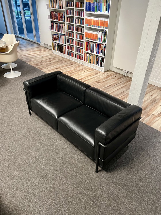 Image 1 of Cassina Lc3 2-Zit Full Black Edition