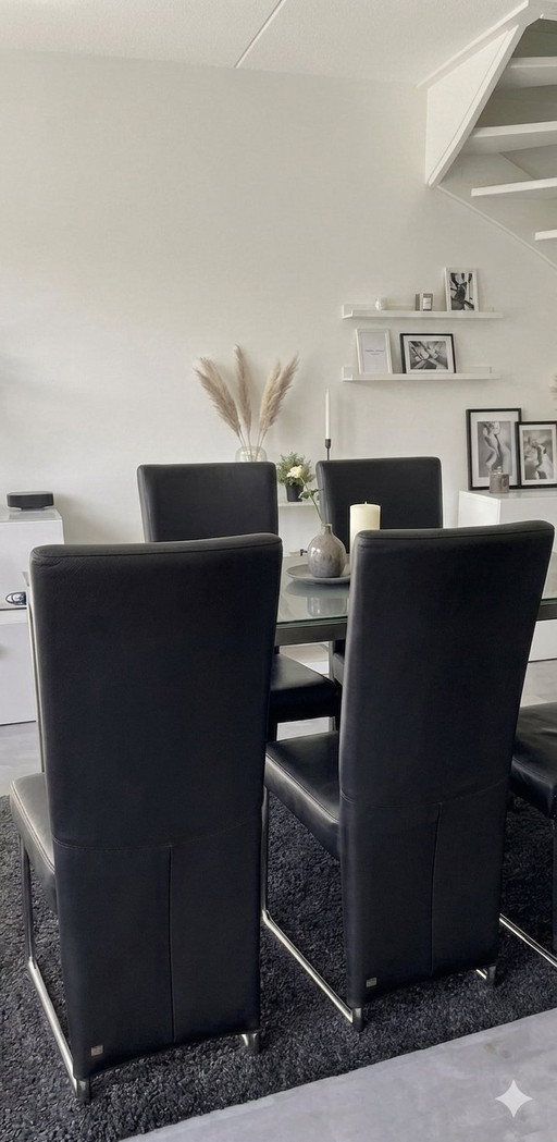 Rolf Benz 7400 Dining Chairs – Timeless Design & Top Quality
