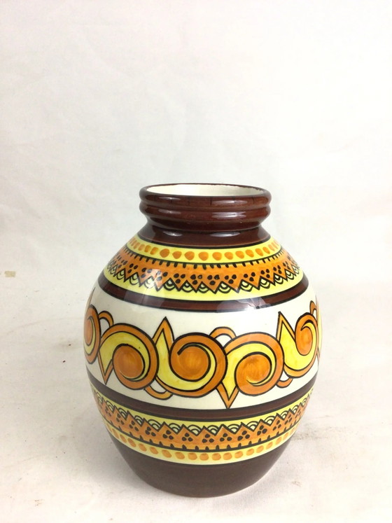 Ceramic vase from Quimper Henriot – Porcelain (photo 2 of 6)