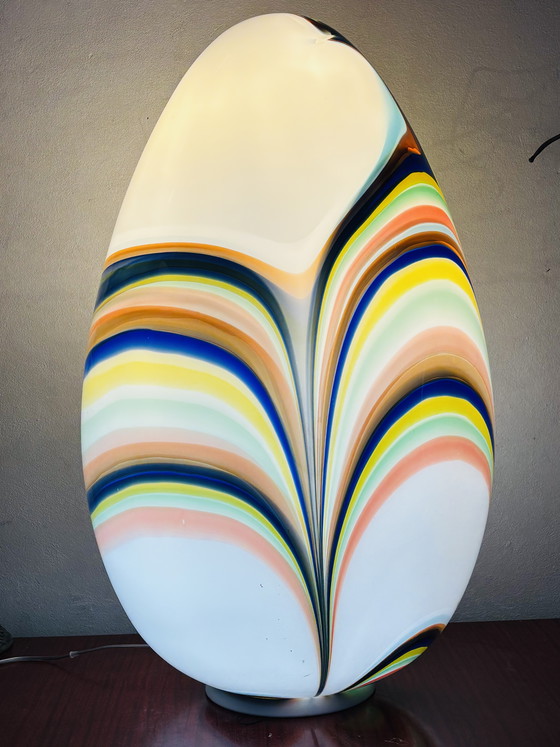 Image 1 of Bunte Eier-Tischlampe