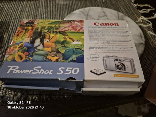 Canon powershot S50