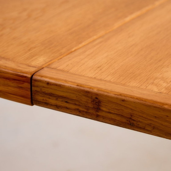 Image 1 of MK10633 Table de salle à manger en chêne restaurée par Kurt Østervig pour Jason Møbler