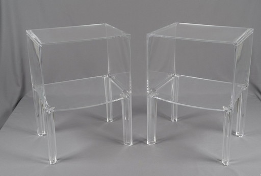 Tavolini Kartell Small Ghost Buster - set da 2 - trasparenti