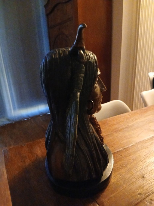 Viejo jefe – beeldhouwkunst, Bronze, Other (photo 2 of 5)