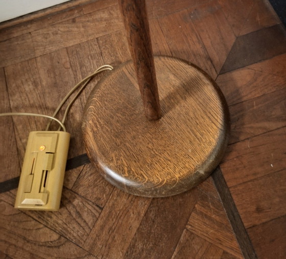 Steinmetz-Eichenpilz-Stehlampe – Steinhauer, Stehleuchten, Plastic, Wood (photo 8 of 14)