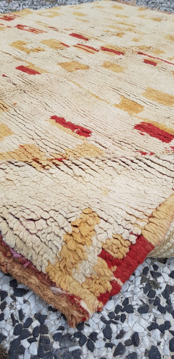 Image 1 of Handgeknoopt Berber kleed wol 199x165cm