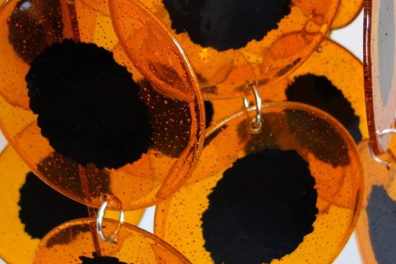 Image 1 of Vintage 1970s chandelier – Space Age dlg Gino Viscosi