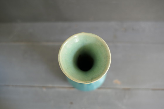 Image 1 of Art Deco Vase Faiencerie de Thulin Belgien 50