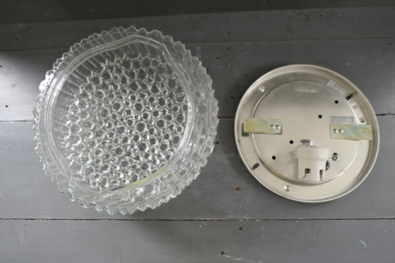 Vintage Helena Tynell Ceiling Lamp 3034 Glashütte Limburg, Lighting, Crystal, Transparent (photo 6 of 19)