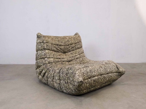 Vintage Ligne Roset Togo limited edition "liberty" 1970's