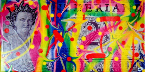 Dinero, dinero, dinero: 3 pinturas pop art – Láminas artísticas, Paper, Plastic (photo 2 of 14)