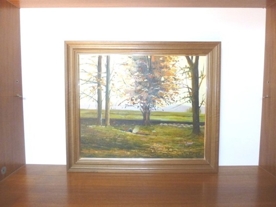 Image 1 of S. Vilata: Landschaft 'Wald' 70 (45,5 x 53,5 cm)