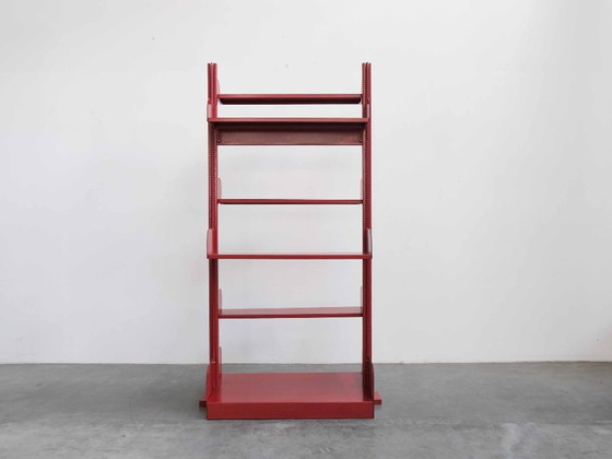Image 1 of Set van 3 "RØDSTEN" planken in vintage industrieel design.