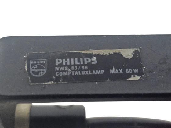 Image 1 of Philips - Philips Design - Modell NWS 83/96 - Comptalux-Lampe - Orange - 80er Jahre