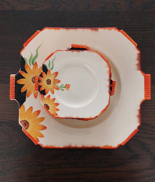 Juego de vajilla Parrot&amp;Company Coronetware