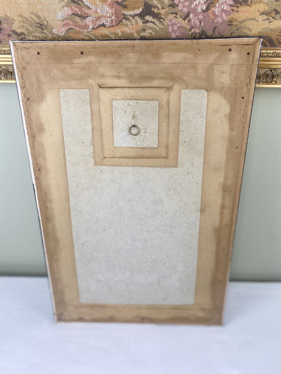 Image 1 of Antieke zijden draadschildering