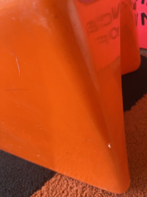 Image 1 of Chaise enfant Colani Zocker, orange, design années 70