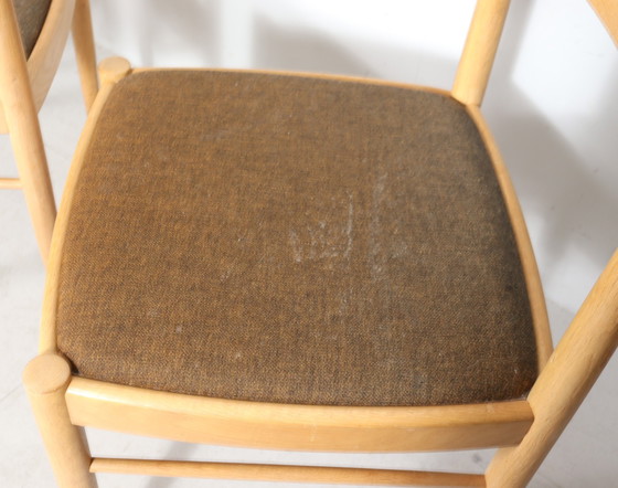 Image 1 of 6er Set Stühle/Esszimmerstühle Von H.W. Klein Für Bramin, Dänemark, 1970er Jahre