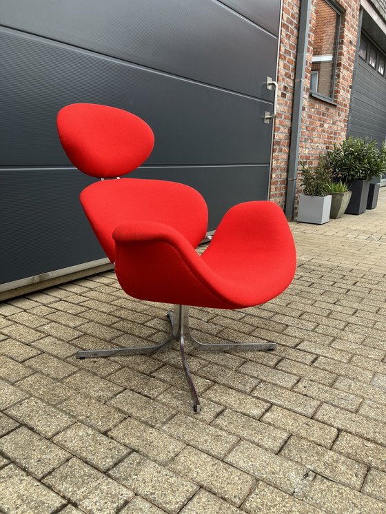 Image 1 of 2x Artifort Big Tulip 1e Editie 1958 Pierre Paulin Onberispelijke Nieuwstaat!!