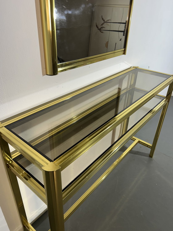 Image 1 of Pierre Vandel console & mirror '1970'
