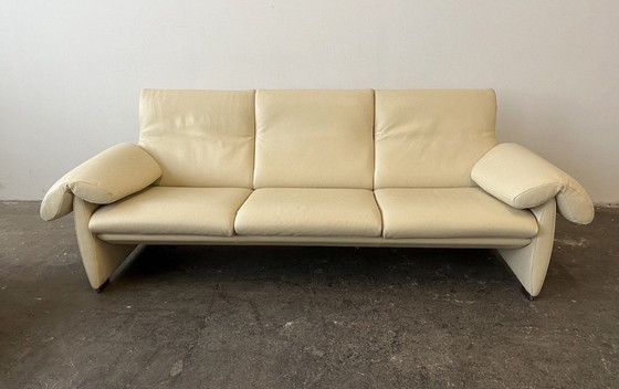 Image 1 of Sofás de piel De Sede DS-10, de diseño, color beige, en excelente estado.