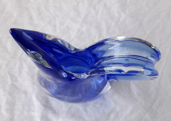 Image 1 of Murano Blue Vase