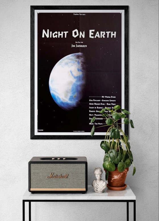 Image 1 of Nacht op Aarde (1991) - Originele Duitse A1 Film Affiche | 84 × 59 cm | Plakat